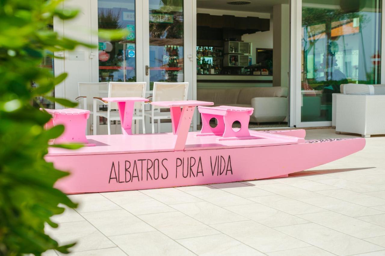 Hotel Albatros Rímini Exterior foto